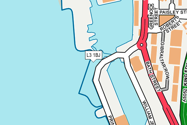 L3 1BJ map - OS OpenMap – Local (Ordnance Survey)