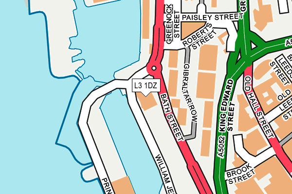 L3 1DZ map - OS OpenMap – Local (Ordnance Survey)