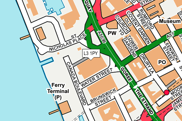 L3 1PY map - OS OpenMap – Local (Ordnance Survey)