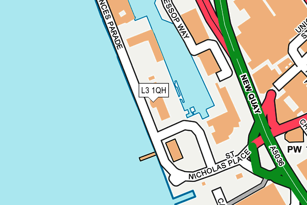 L3 1QH map - OS OpenMap – Local (Ordnance Survey)