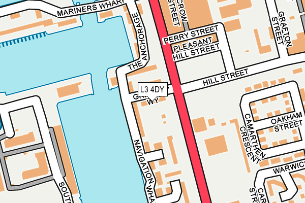 L3 4DY map - OS OpenMap – Local (Ordnance Survey)