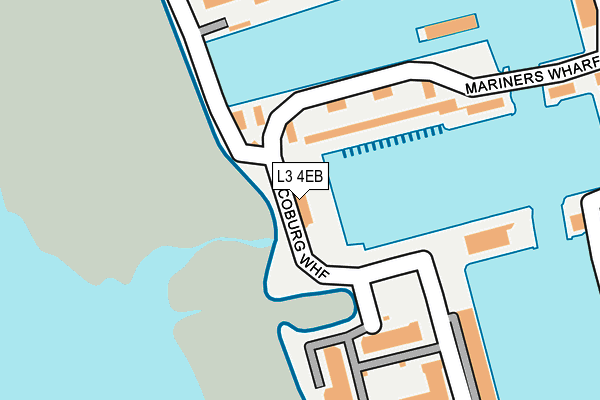 L3 4EB map - OS OpenMap – Local (Ordnance Survey)