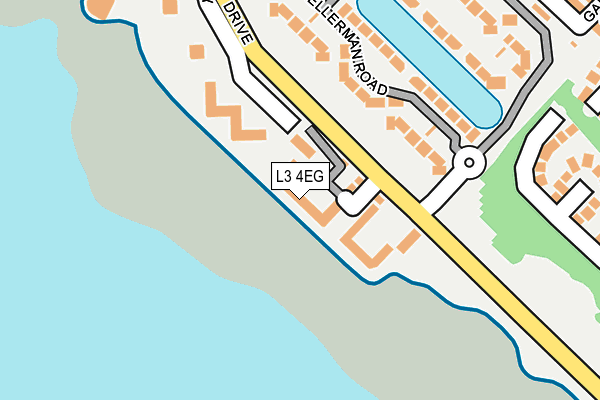 L3 4EG map - OS OpenMap – Local (Ordnance Survey)