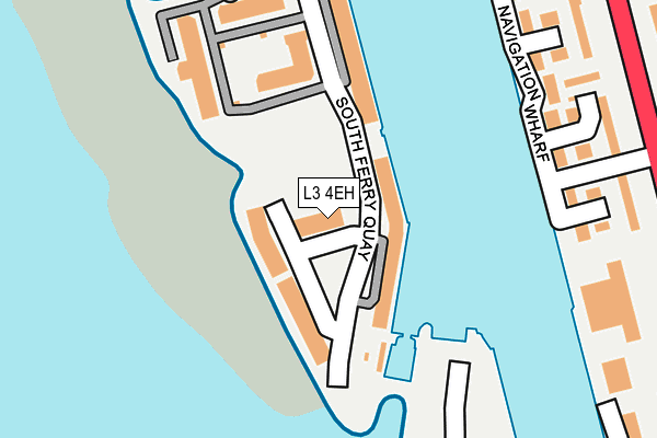 L3 4EH map - OS OpenMap – Local (Ordnance Survey)