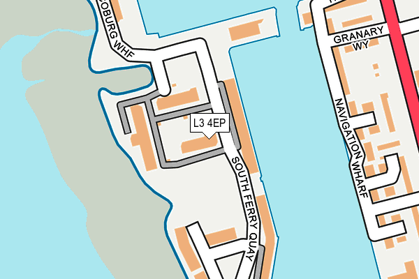 L3 4EP map - OS OpenMap – Local (Ordnance Survey)