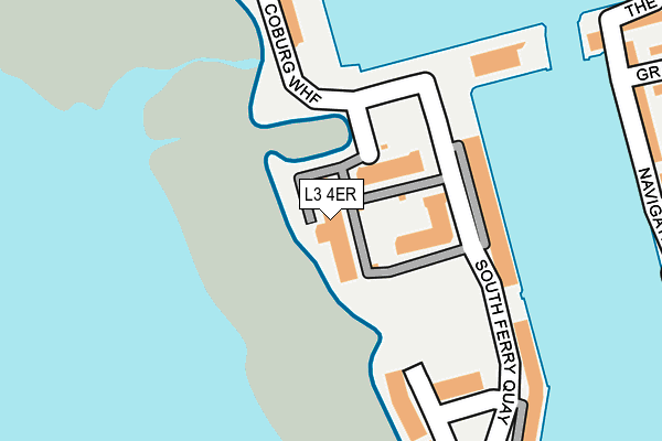 L3 4ER map - OS OpenMap – Local (Ordnance Survey)