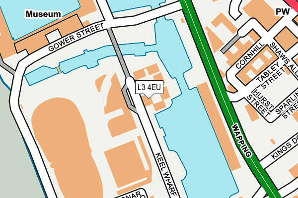 L3 4EU map - OS OpenMap – Local (Ordnance Survey)