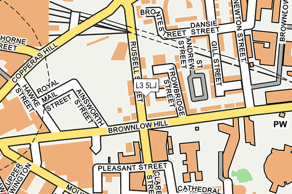 L3 5LJ map - OS OpenMap – Local (Ordnance Survey)