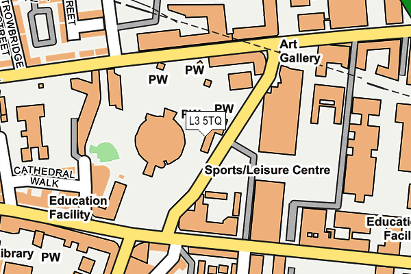 L3 5TQ map - OS OpenMap – Local (Ordnance Survey)