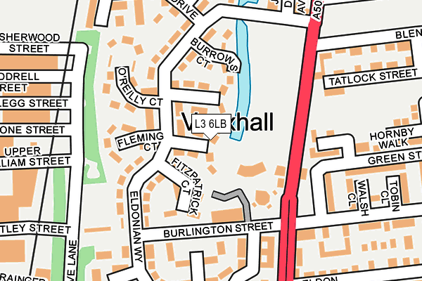 L3 6LB map - OS OpenMap – Local (Ordnance Survey)