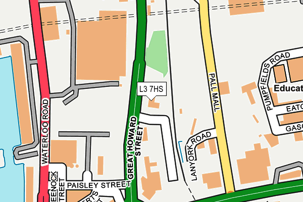 L3 7HS map - OS OpenMap – Local (Ordnance Survey)
