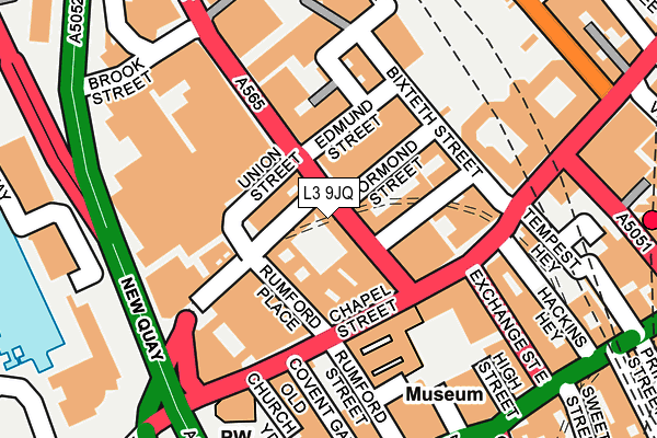 L3 9JQ map - OS OpenMap – Local (Ordnance Survey)