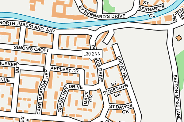 L30 2NN map - OS OpenMap – Local (Ordnance Survey)