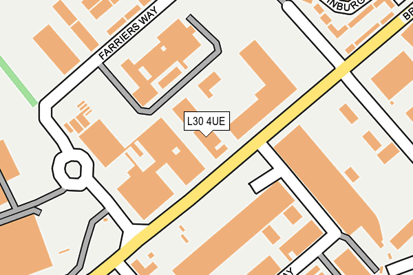 L30 4UE map - OS OpenMap – Local (Ordnance Survey)