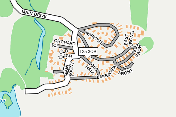 L35 3QB map - OS OpenMap – Local (Ordnance Survey)