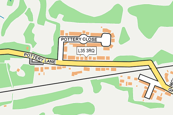 L35 3RQ map - OS OpenMap – Local (Ordnance Survey)