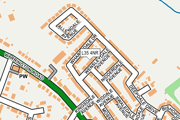 L35 4NR map - OS OpenMap – Local (Ordnance Survey)