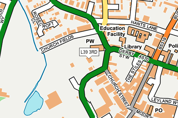 L39 3RD map - OS OpenMap – Local (Ordnance Survey)