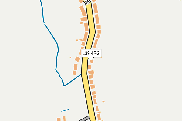 L39 4RG map - OS OpenMap – Local (Ordnance Survey)