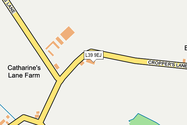 L39 9EJ map - OS OpenMap – Local (Ordnance Survey)