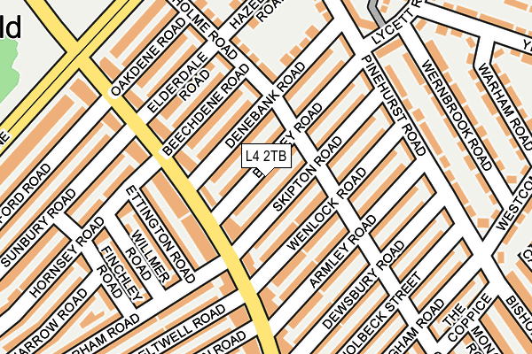 L4 2TB map - OS OpenMap – Local (Ordnance Survey)