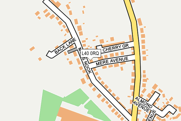 L40 0RQ map - OS OpenMap – Local (Ordnance Survey)