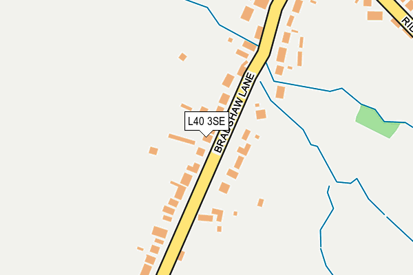 L40 3SE map - OS OpenMap – Local (Ordnance Survey)