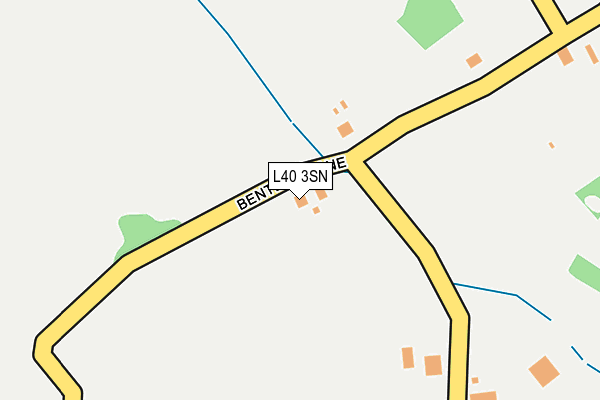 L40 3SN map - OS OpenMap – Local (Ordnance Survey)