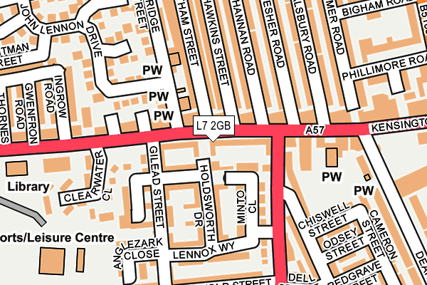 L7 2GB map - OS OpenMap – Local (Ordnance Survey)