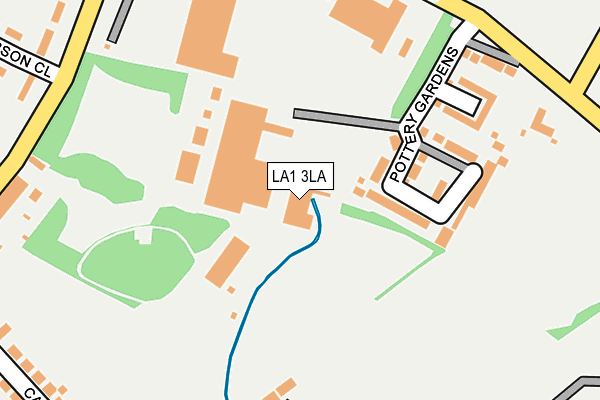 Map of LANCASTER DISTILLERY & SPIRITS COMPANY LTD at local scale