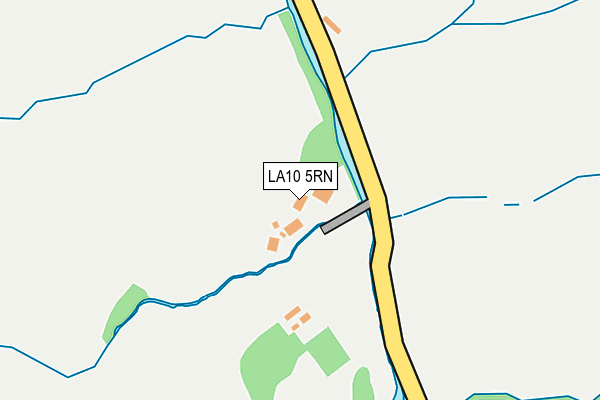 LA10 5RN map - OS OpenMap – Local (Ordnance Survey)