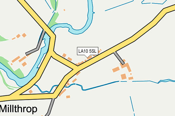 LA10 5SL map - OS OpenMap – Local (Ordnance Survey)