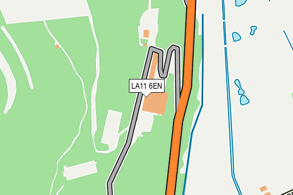 LA11 6EN map - OS OpenMap – Local (Ordnance Survey)