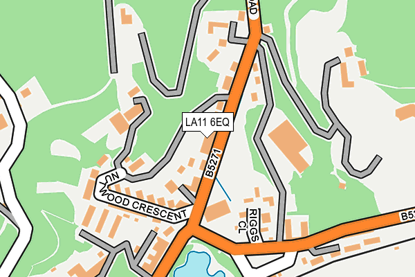 LA11 6EQ map - OS OpenMap – Local (Ordnance Survey)