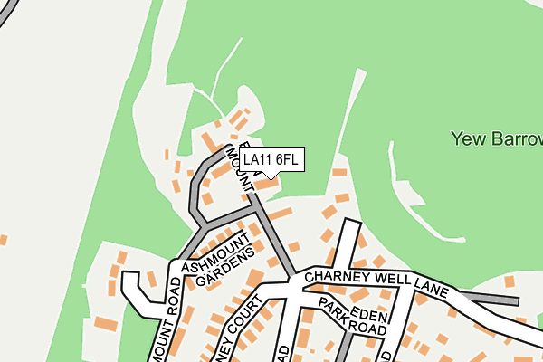 LA11 6FL map - OS OpenMap – Local (Ordnance Survey)