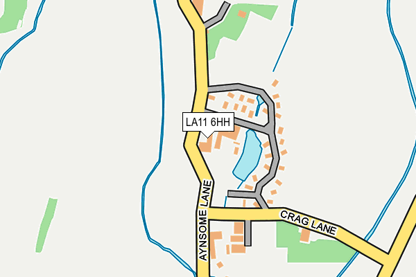 LA11 6HH map - OS OpenMap – Local (Ordnance Survey)