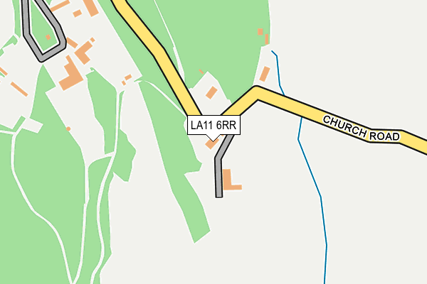 LA11 6RR map - OS OpenMap – Local (Ordnance Survey)