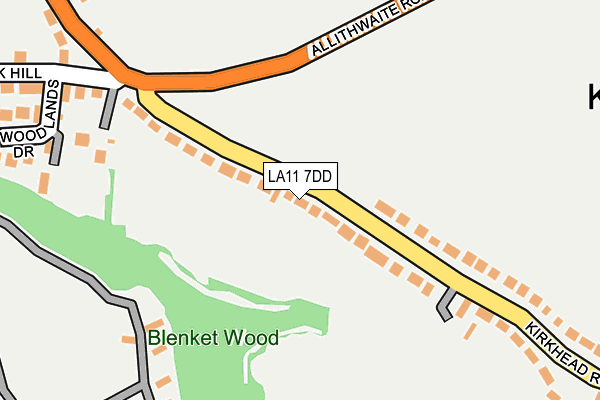 Map of BRIAN COWPERTHWAITE LIMITED at local scale