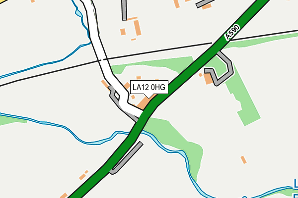 LA12 0HG map - OS OpenMap – Local (Ordnance Survey)