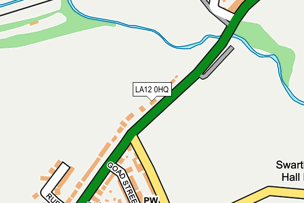 LA12 0HQ map - OS OpenMap – Local (Ordnance Survey)