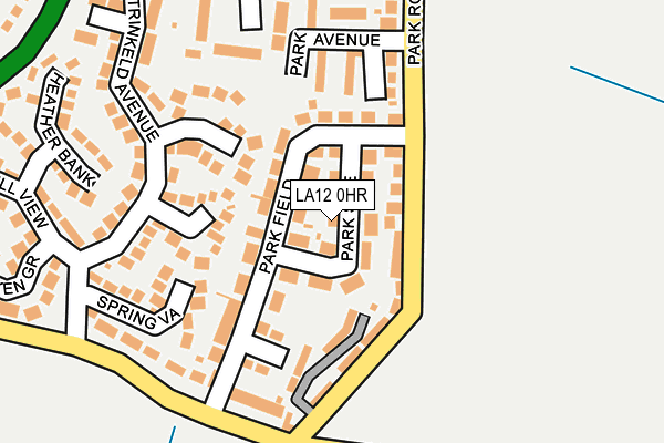 LA12 0HR map - OS OpenMap – Local (Ordnance Survey)