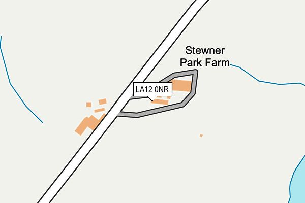 LA12 0NR map - OS OpenMap – Local (Ordnance Survey)