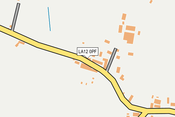 LA12 0PF map - OS OpenMap – Local (Ordnance Survey)