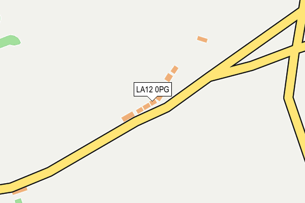 LA12 0PG map - OS OpenMap – Local (Ordnance Survey)
