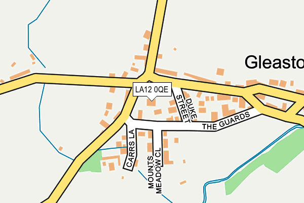 LA12 0QE map - OS OpenMap – Local (Ordnance Survey)