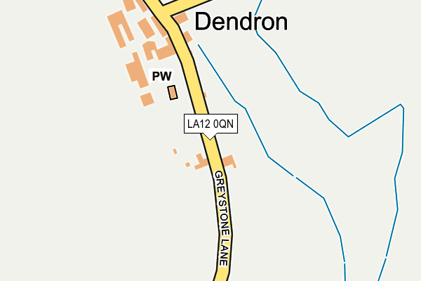 LA12 0QN map - OS OpenMap – Local (Ordnance Survey)