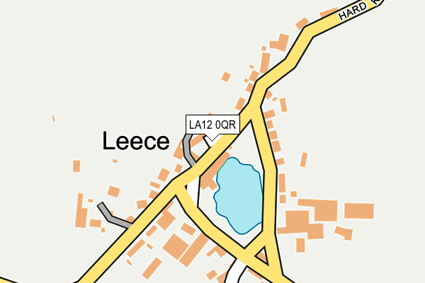 LA12 0QR map - OS OpenMap – Local (Ordnance Survey)