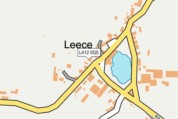 LA12 0QS map - OS OpenMap – Local (Ordnance Survey)