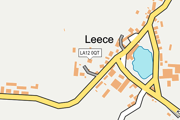 LA12 0QT map - OS OpenMap – Local (Ordnance Survey)
