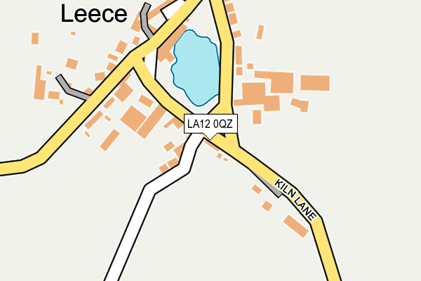 LA12 0QZ map - OS OpenMap – Local (Ordnance Survey)